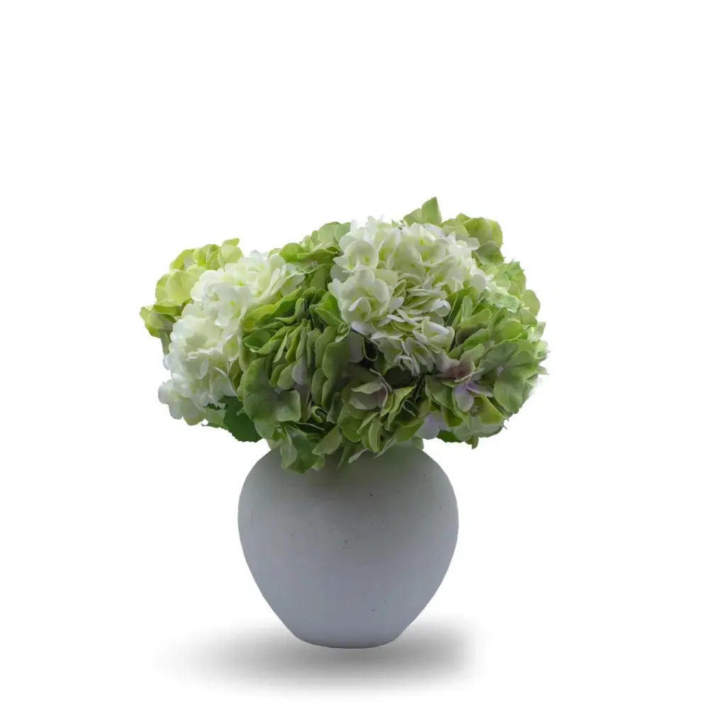 DECORATIVE VASE-SMALL (WHITE & COLOURED)