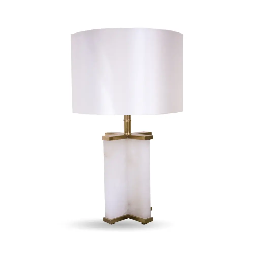 TABLE LAMP - 12- MARBLE