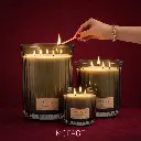  “Marmas” – Scented Candle Vase-Set by MOFAGE
