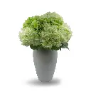DECORATIVE VASE-LARGE (LIGHT & DARK GREEN)